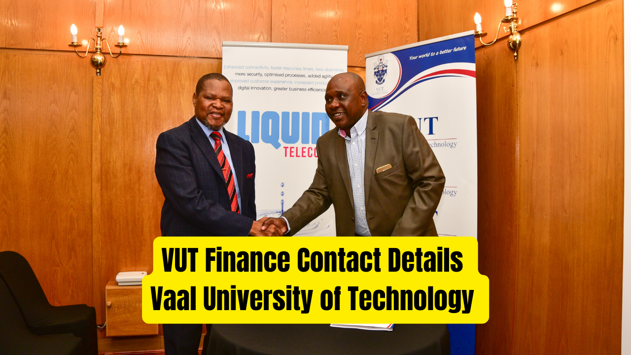 VUT Finance Contact Details - Vaal University of Technology