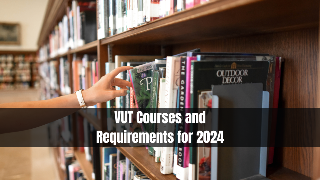 VUT Courses and Requirements for 2024