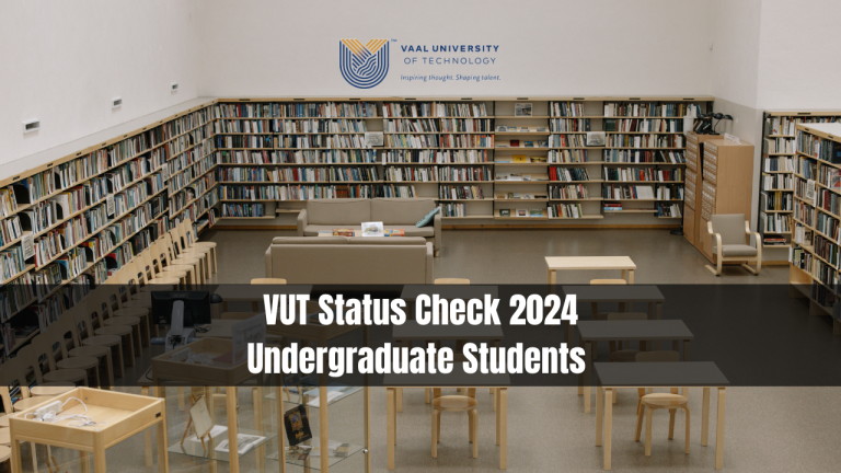VUT Status Check 2024 Undergraduate Students